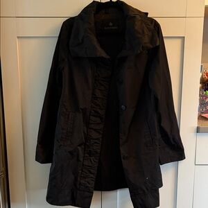 RAINFOREST Elegant black rain jacket